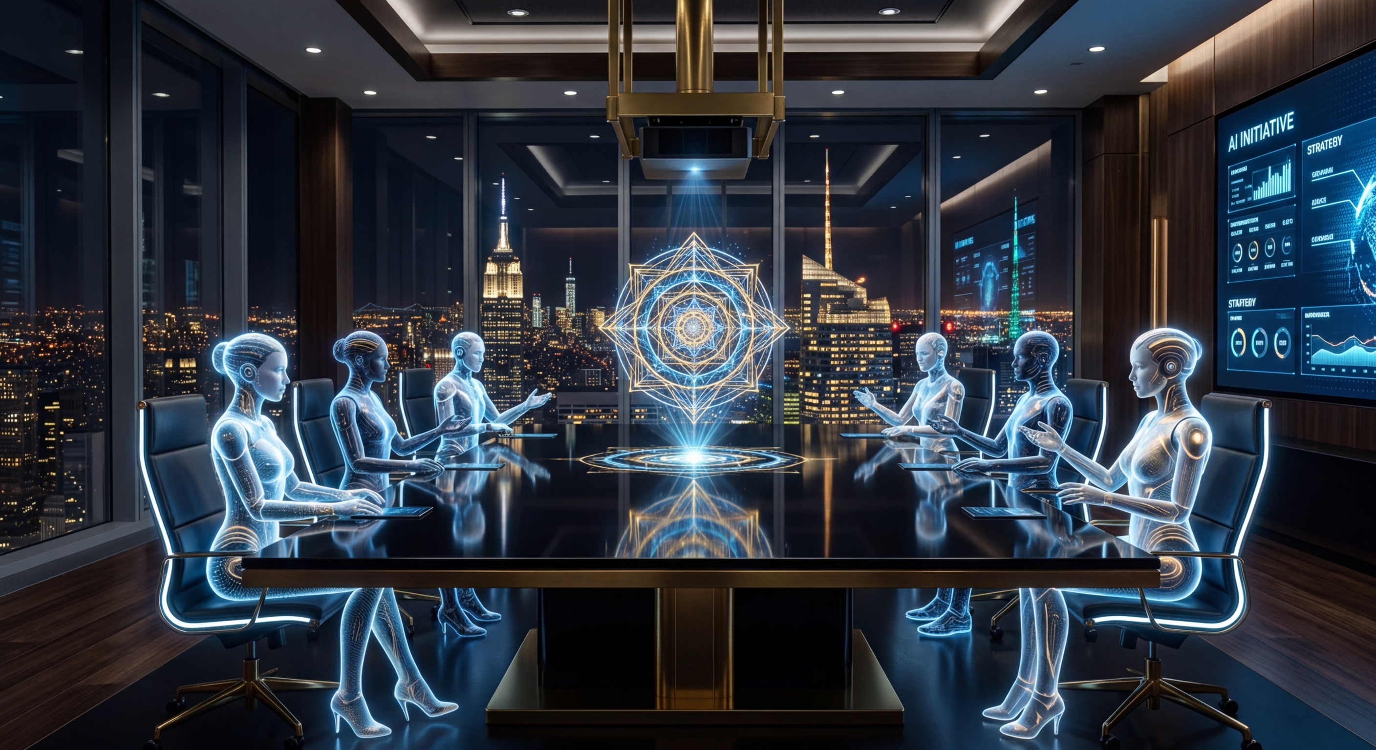 AI C-Suite Council Room