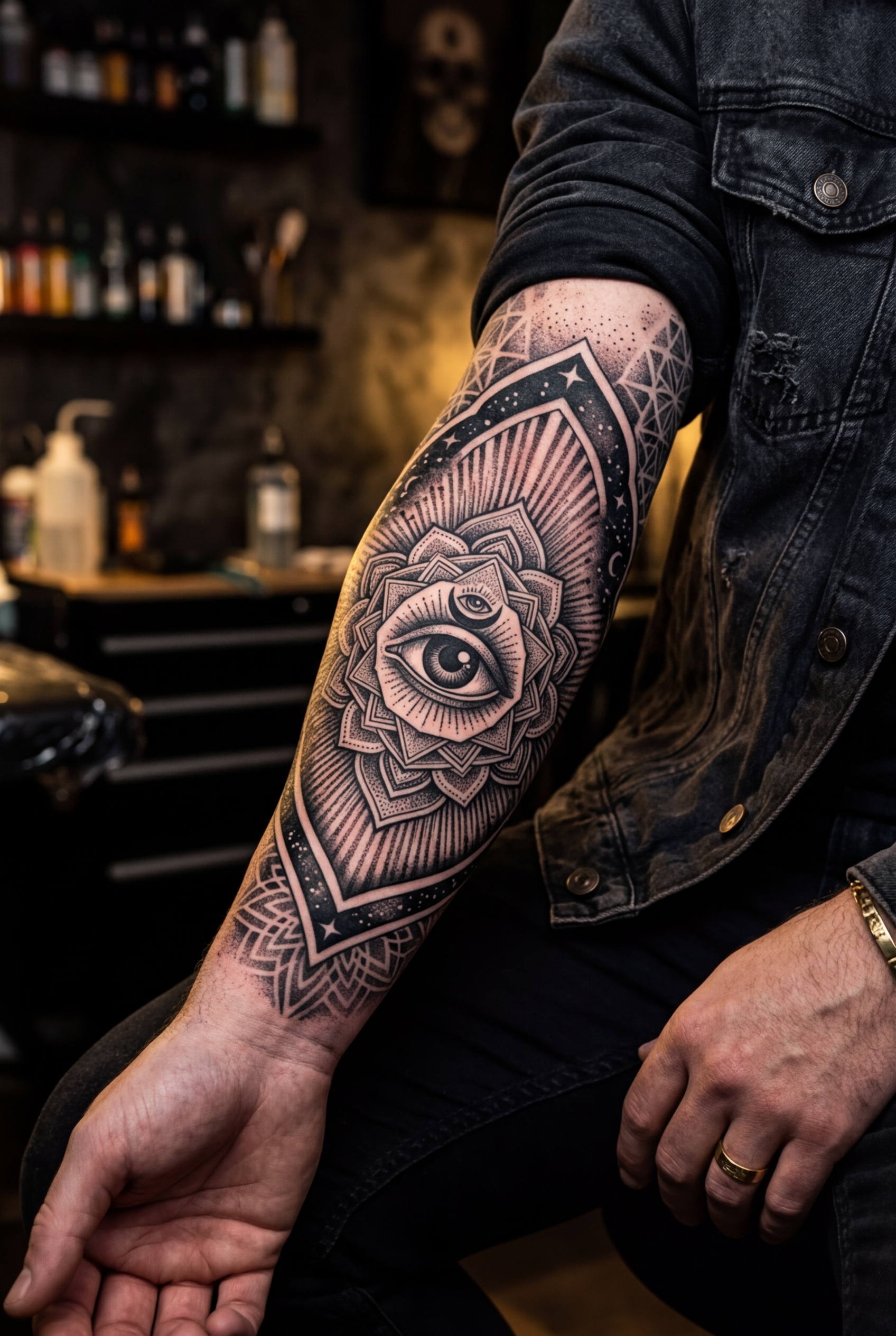 Cybernetic Tattoo Art